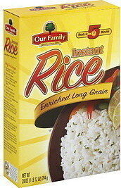 Enriched Long Grain Instant White Rice