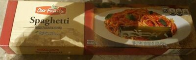 Enriched Macaroni Product, Spaghetti