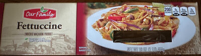 Enriched Macaroni Product, Fettuccine