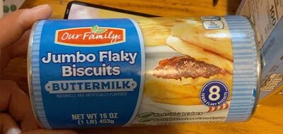 Buttermilk Flavored Jumbo Flaky Biscuits, Buttermilk