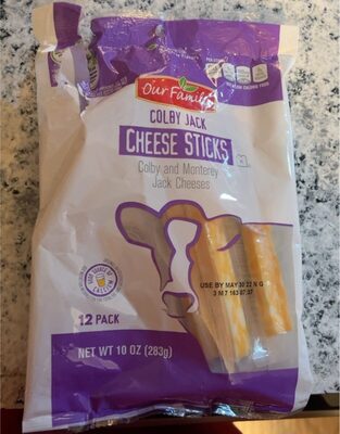 Colby Jack Colby And Monterey Jack Cheese Sticks, Colby Jack