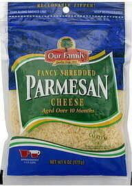 Fancy Shreds, Parmesan Finely Shredded Cheese, Parmesan