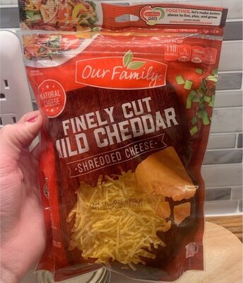 Fancy Shreds, Mild Cheddar Finely Shredded Cheese, Mild Cheddar
