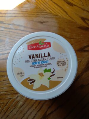 Vanilla Light Nonfat Yogurt, Vanilla