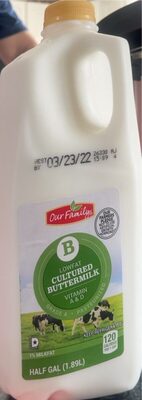 1% Lowfat Cultured Buttermilk