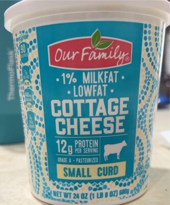 1% Lowfat Small Curd Cottage Cheese