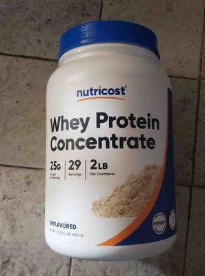 Whey Protein 25 G Concentrate Powder, Unflavored, Unflavored
