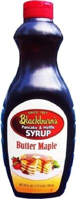Blackburn's, Pancake & Waffle Syrup, Butter Maple, Butter Maple