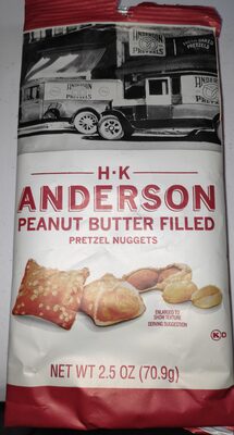 H.K Anderson, Peanut Butter Filled Pretzel Nuggets, Original, Original