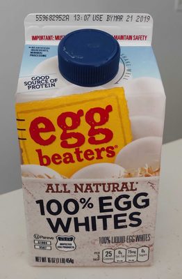 100% Liquid Egg Whites