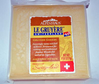 Alpenhaus, Le Gruyere Switzerland + Aop, Gruyere Cheese