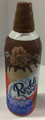 Chocolate Topper Dairy Whipped Topping, Chocolate Topper