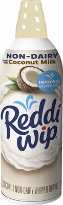 Reddi-wip Vegan Non-Dairy Whipped Topping Made with Coconut Milk, 6 oz