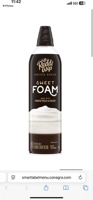Reddi-wip Cold Foam Coffee Creamer Made with Real Nonfat Milk and Cream, 13 oz