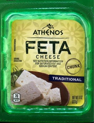 Traditional Feta Chunk Cheese, Traditional