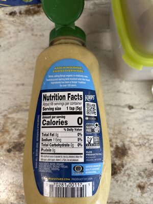 Dijon Organic Mustard, Dijon