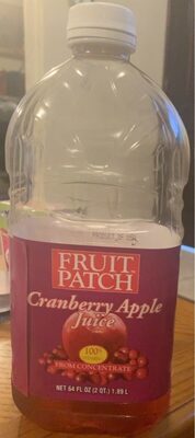 100% Juice, Cranberry Apple