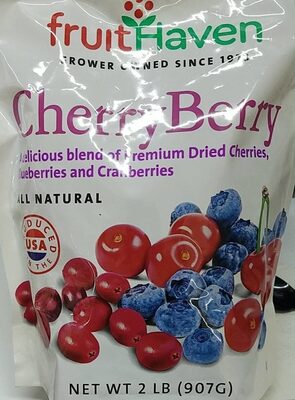 Cherry Berry A Delicious Blend Of Premium Dried Cherries, Blueberries And Cranberries