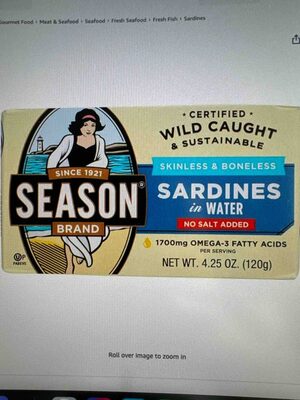 Sardines In Water, Water