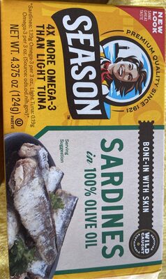 Sardines In 100% Olive Oil