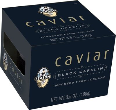 Season, Black Capelin Caviar