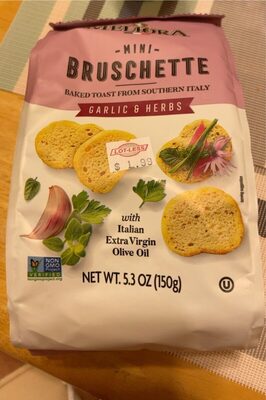 Garlic & Herbs Bruschette, Garlic & Herbs