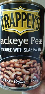 Blackeye Peas Flavored With Slab Bacon, Blackeye Peas