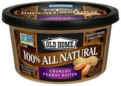 100% All Natural Spread, Crunchy Peanut Butter