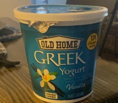 Vanilla Greek Yogurt, Vanilla