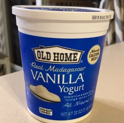 Real Madagascar Vanilla Yogurt, Real Madagascar Vanilla
