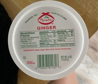 Crystallized Ginger