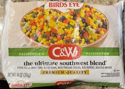 Birds Eye C&W Premium Quality Ultimate Southwest Blend Frozen Vegetables, 14 oz.