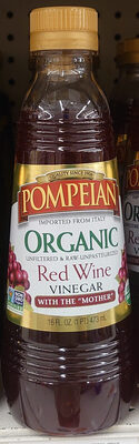 Organic Vinegar, Red Wine
