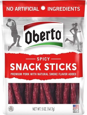Snack Sticks, Spicy, Natural Smoke