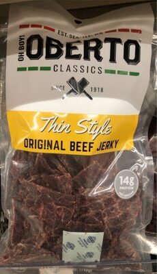 Original Thin Style Beef Jerky, Original