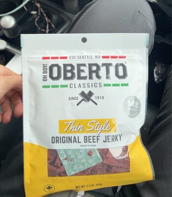 Original Thin Style Beef Jerky, Original
