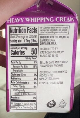 Heavy Whipping Cream
