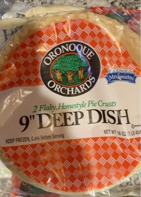 9" Deep Dish Flaky, Homestyle Pie Crusts
