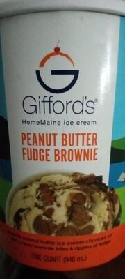 Peanut Butter Fudge Brownie Smooth Peanut Butter Ice Cream Chunked Up With Chewy Brownie Bites & Ripples Of Fudge, Peanut Butter Fudge Brownie