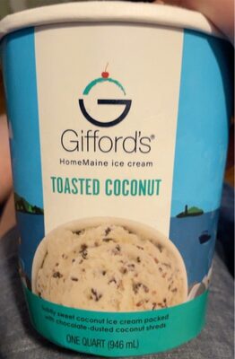 Toasted Coconut Ice Cream, Toasted Coconut
