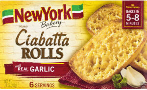 Garlic Ciabatta Rolls, Garlic