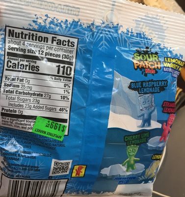 Freeze Lemonade Variety Mix Soft & Chewy Candy, Blue Raspberry Lemonade, Strawberry Lemonade, Cherry Lime Lemonade, Lemonade