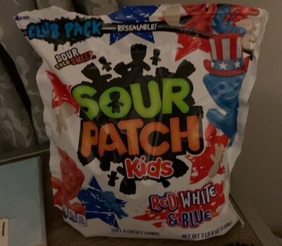 Red, White & Blue Soft & Chewy Candy, Red, White & Blue