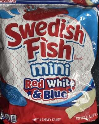 Red White & Blue Mini Soft & Chewy Candy, Red White & Blue