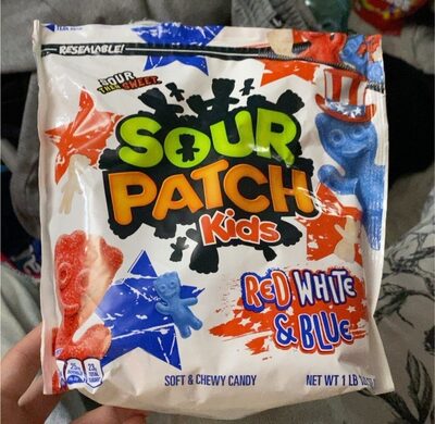 Red White & Blue Soft & Chewy Candy, Red White & Blue