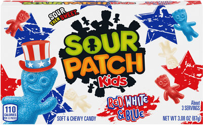 Red, White & Blue Soft & Chewy Candy