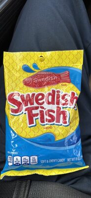 Swedish Fish Soft Candy Berry Fat Free8X8 Oz