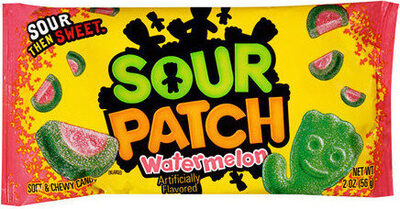 Sour Patch Watermelon Soft Candy Watermelon Fat Free24X2 Oz
