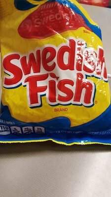 Swedish Fish Soft Candy Red Fat Free9X72 1N