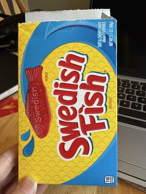 Swedish Fish Soft Candy Berry Fat Free12X3.1 Oz